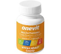 Onevit Vitalidad Multivitaminas y Minerales + CoQ10 45 Cápsulas