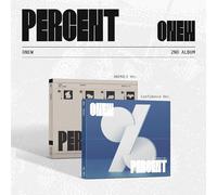 Onew - Percent - Digipack Version - Random Cover - incl. Scratch Card, Photobook, Photocard + More