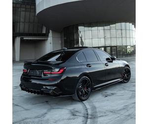 Oneway Alerón de Maletero Compatible con BMW Serie 3 G20 Sedan M-Pack y M340i 2018-2024 y M3 G80 Sedan 2022- - Negro Brillante