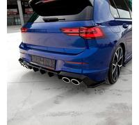 Oneway Difusor Trasero Compatible con Volkswagen Golf VIII HB R 2020- - Negro Brillante