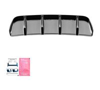 Oneway Difusor Trasero Compatible con Volkswagen Tiguan II R Facelift 2020-2024 - Negro Brillante