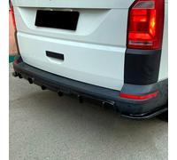 Oneway Difusor Trasero Compatible con Volkswagen Transporter T6/T6.1 2015-2022 - Negro Brillante