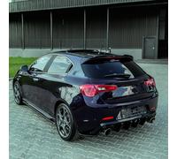 Oneway Difusores Laterales Traseros compatibles con Alfa Romeo Giulietta 2010-2020 - Negro Brillante