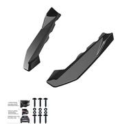 Oneway Difusores Laterales Traseros compatibles con BMW X1 F48 M-Pack 2015-2019 - Negro Brillante