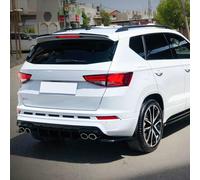 Oneway Difusores Laterales Traseros compatibles con Cupra Ateca MK1 2018- - Negro Brillante