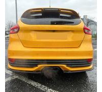 Oneway Difusores Laterales Traseros compatibles con Ford Focus ST MK3 Facelift 2015-2018 - Negro Brillante