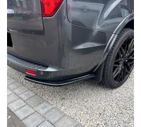 Oneway Difusores Laterales Traseros compatibles con Ford Transit Custom MK1 Facelift 2018-2023 - Negro Brillante