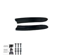 Oneway Difusores Laterales Traseros compatibles con Skoda Octavia IV RS HB/Combi 2020- - Negro Brillante