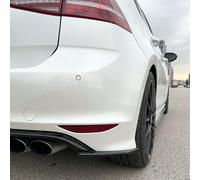 Oneway Difusores Laterales Traseros compatibles con Volkswagen Golf VII HB R 2013-2016 - Negro Brillante