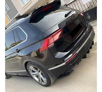 Oneway Difusores Laterales Traseros compatibles con Volkswagen Tiguan II Standard/R-Line 2016-2020 - Negro Brillante