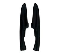 Oneway Difusores Laterales Traseros compatibles con Volkswagen Touareg III R-Line 2018- - Negro Brillante