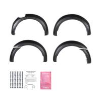 Oneway Juego de guardabarros compatibles con Ford Ranger T6/T7/T8 2012-2022 (sellados), negro mate