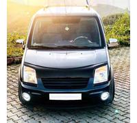 Oneway Protector de capó compatible con Ford Transit Connect 2002-2008 - Negro brillante