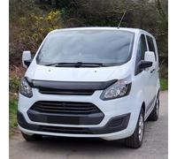 Oneway Protector de capó compatible con Ford Transit Custom MK1 2012-2018 - Negro brillante