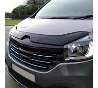 Oneway Protector de capó compatible con Renault Trafic X82 2014-2020 - Negro brillante