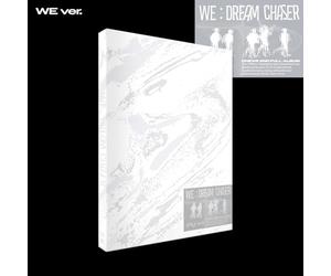 Onewe - Nosotros: Dream Chaser - Versión We - incl. Libro de fotos de 60 páginas, libro de letras de 12 páginas, sobre, 2 postales, tarjeta de identificación, calcomanía, caída de fotos, póster plegado, 2 tarjetas fotográficas + carta