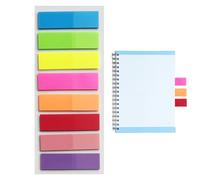 Onglets De Livre, Drapeaux Page | Collants Marque-page 8 Couleurs,Notes Autocollantes Transparentes Pour Annoter, Onglet Autocollant D'index Couleur Fluorescente Ordinateurs Port