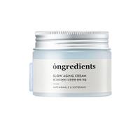 Ongredients, Ongredients Slow aging cream, crema antiarruga, antienvejecimiento, reafirmante, corea del sur, Cosmética coreana
