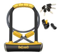 ONGUARD , Antivol U Avec Câble Et Sup Pitbull Dt 8005 115 X 2 Unisex Adulto, Negro, X 230 X 14 Mm