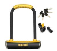 OnGuard Pitbull STD U-Lock, Cerradura con Llave, negro