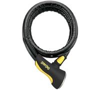 ONGUARD Rottweiler Candado, Unisex, Negro (Noir/Jaune), 120 cm x 25 mm