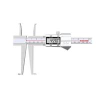 ONGVXR Calibrador de acero Inoxidable con Doble Ranura Interior, Pinza con Pantalla Digital, Herramientas de medición no estándar(9-200mm)