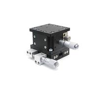 ONGVXR Plataforma de elevación de Desplazamiento de Plataforma Deslizante con Eje XZ de 60 x 60 mm, riel guía de 60 x 60 mm, Mesa Deslizante de Plataforma Lineal XZ60-L LE60-L LE60-R LE60(LE60-L)