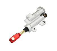 onhyuxng Bomba de Cilindro Maestro de Freno hidráulico Trasero de Motocicleta for Kayo T2 T4 T6 K2 K6 Bosuer BSE M4 M2 K5 Nc250 250cc ATV Dirt Bike (Rojo)(Red)