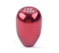 onhyuxng Piezas de Repuesto Pomo de Palanca de Cambios Manual de aleación de Aluminio de 6 velocidades for RSX for Hon-da Civic Si S2000 2002-2006 2007 2008 2009 Fácil de reemplazar (Rojo)(Red)