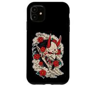 Oni Demonio Flores Japón Tatu Carcasa para iPhone 11
