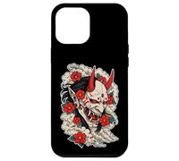 Oni Demonio Flores Japón Tatu Carcasa para iPhone 12 Pro Max