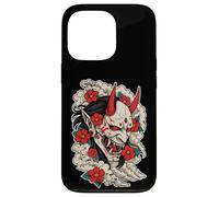 Oni Demonio Flores Japón Tatu Carcasa para iPhone 13 Pro