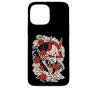 Oni Demonio Flores Japón Tatu Carcasa para iPhone 13 Pro Max