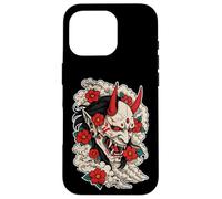 Oni Demonio Flores Japón Tatu Carcasa para iPhone 16 Pro