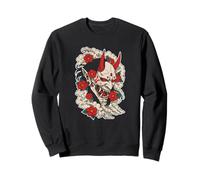 Oni Demonio Flores Japón Tatu Sudadera