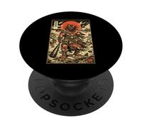 Oni Yokai Demon Mitología Japonesa Ukiyo-e Estética PopSockets PopGrip Adhesivo