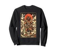 Oni Yokai Demon Mitología Japonesa Ukiyo-e Estética Sudadera