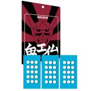 鬼エイム ONIAIM Patines redondos universales para ratón, 5 mm, 45 piezas, multiusos para ratones inalámbricos para juegos, Pro Spec (blanco, PTFE)