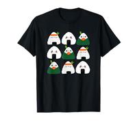 Onigiri Bola de arroz Japonesa Sushi Lover Kawaii Graphic Camiseta