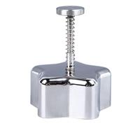 Onigiri Shaper 304 Stainless Steel | Detachable & Non - Stick Rice Ball Press for Young Ones/Lunch/Infant Food | Creative Shapes, Easy to Maintain (Star)