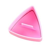 Onigiri Triangular Onigiri - Molde para hacer bolas de hielo | Molde para sushi de 3,35 x 3,35 x 1,57 pulgadas | Formulario de arroz claro con prensa | No elegante para allí