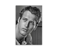 ONIICHI Paul Newman Póster decorativo de pared de metal, póster decorativo clásico vintage, póster decorativo en lienzo, decoración estética del hogar, 30 x 45 cm, estilo sin marco, 30
