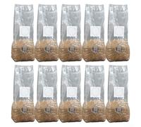 Oniissy 10 bolsas de cultivo de hongos de alto rendimiento: esterilizadas y versátiles para todas las configuraciones, bolsas de hongos con rejillas de ventilación, bolsa de sustrato de hongos