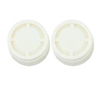 Oniissy 2 cabezales de válvula termostática de radiador de plástico, cubiertas de válvula termostática de rosca M30 x 1.5 para un control preciso de la temperatura para oficina en casa, solo cabeza