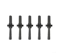 Oniissy 5 piezas de 125 x 14 mm de acero para dividir piedras manuales de granito y hormigón, cinceles de mano para construcción, paisajismo, mampostería y trabajos de cantera