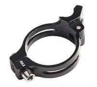 Oniissy Abrazadera de desviador delantero de 31,8/34,9 mm, adaptador de aleación de aluminio ajustable para bicicletas de carretera y montaña, compatible con desviadores delanteros de montaje directo