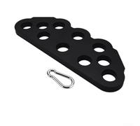 Oniissy Accesorio de máquina de cable de barra extraíble,Un sistema de polea porosa,Sistema de polea de ejercicio adaptador de placa de cable de placa Crossover para cinturón sentadillas rack