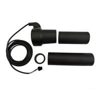 Oniissy Acelerador de control de velocidad para bicicleta eléctrica, acelerador de media vuelta con sensor de velocidad, entrada de 5 V, salida 0.8-3.6 V, IPX4 impermeable, carcasa de plástico ABS