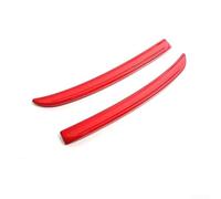Oniissy Aleta trasera de fibra de carbono, compatible con Cooper F56 F55 2014 en adelante S JCW, borde de extensión aerodinámico de alerón, compatible con modelos Hatchback (rojo)