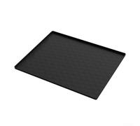 Oniissy Alfombrilla protectora de suelo para inodoro de noche, alfombrillas de inodoro de silicona con borde elevado protector de suelo impermeable, asiento de inodoro elevado y silla de baño para